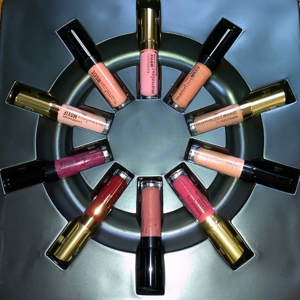 10 bareMinerals “Lovely Lips Unlocked” lipglosses